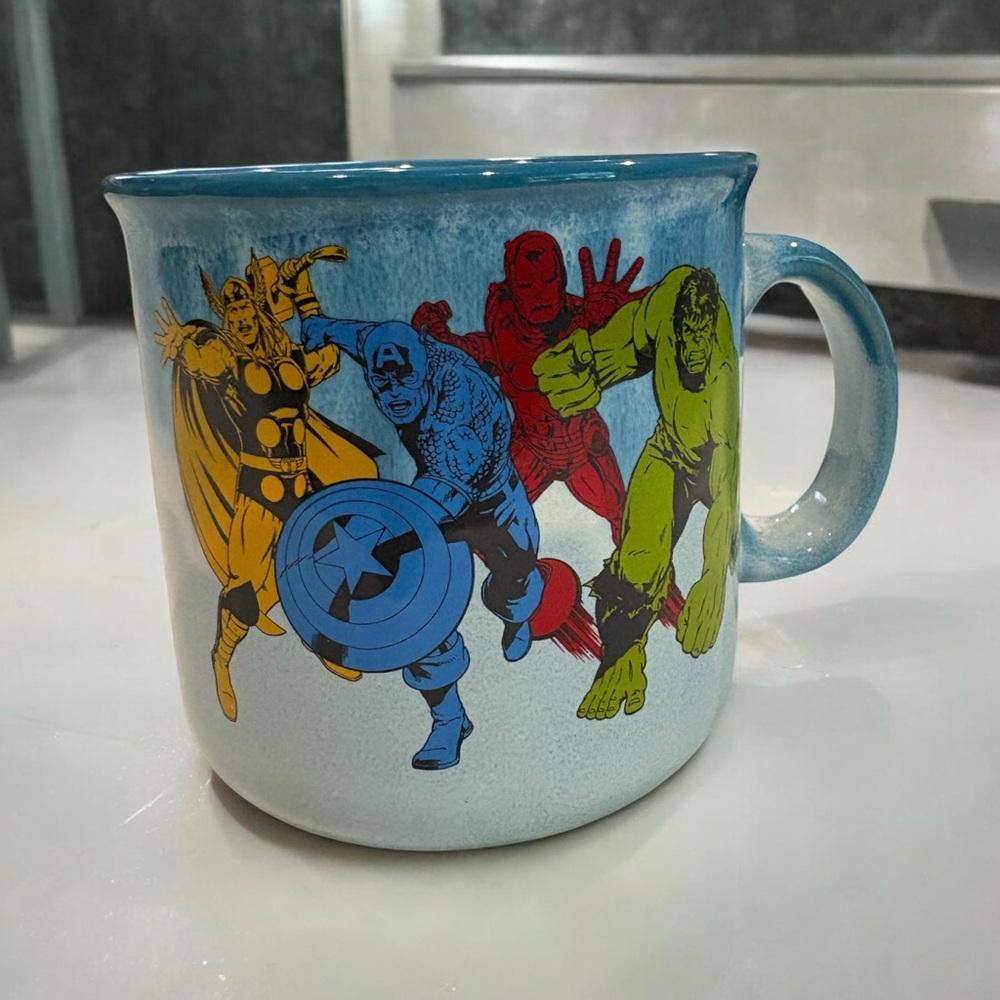 Marvel Avengers Mug - Blue, Red, Yellow, Green
